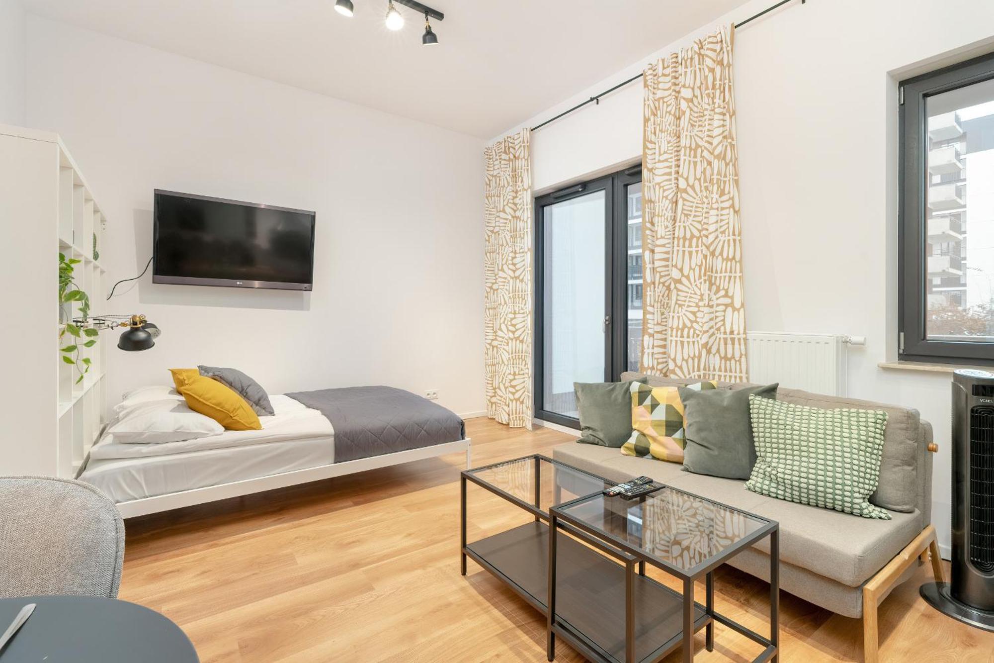 Cozy Studio With Balcony And Free Garage By Noclegi Renters Познан Екстериор снимка